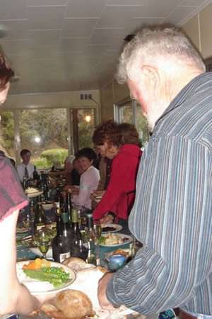 Thanksgiving at the Pardey's